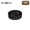 ดาวน์ไลท์-LED-หน้ากลม-ENRICH-EASY-O-สีดำ-12W-2