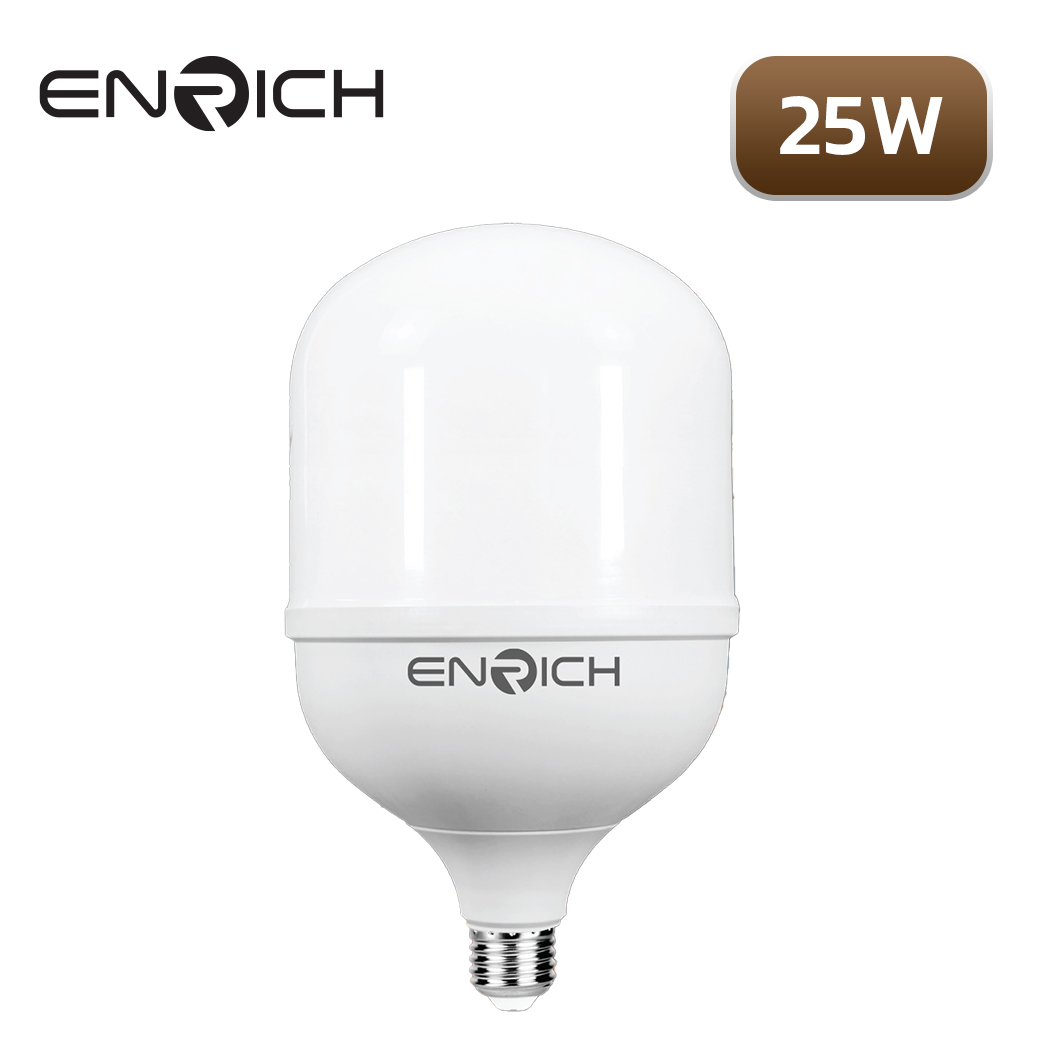 หลอดไฟ LED T-BULB ENRICH LUCKY 25W