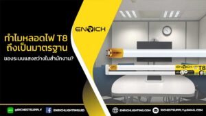 ทำไมหลอดไฟ-T8-ถึงเป็นมาตรฐานของระบบแสงสว่างในสำนักงาน