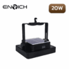 สปอร์ตไลท์โซล่าเซลล์ LED ENRICH SPONGE สีดำพาสเทล(สำหรับพกพา) 20W 01